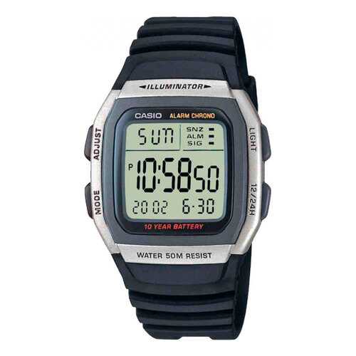 Наручные часы электронные мужские Casio Illuminator Collection W-96H-1A в SELA