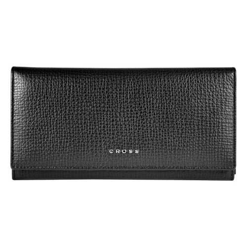 Кошелек Cross RTC, кожа наппа, черный, 20x11x2,5 см в SELA