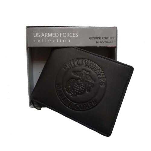 Портмоне мужское US Armed Forces Bifold черное в SELA
