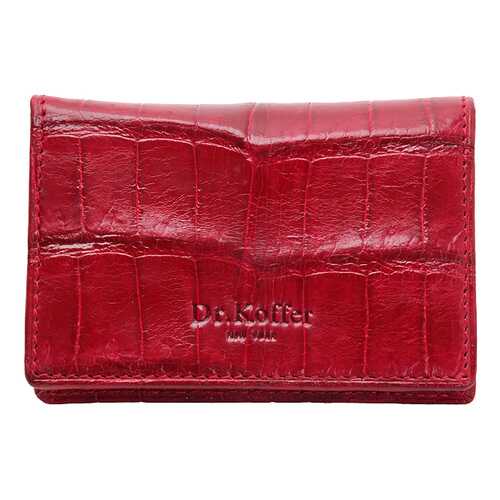 Визитница мужская Dr.Koffer X510132-55 красная в SELA