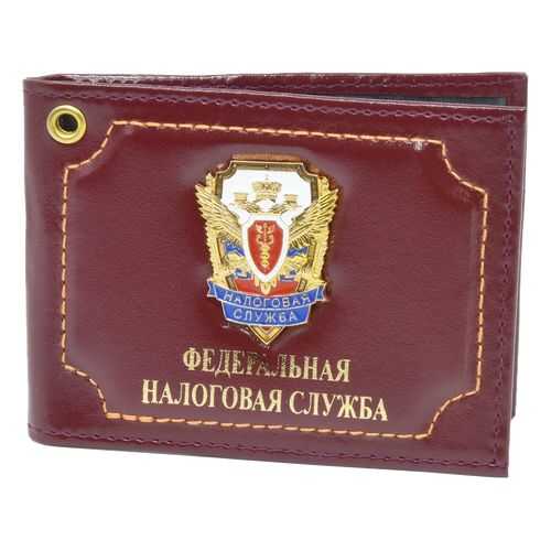 Обложка для удостоверения Mashinokom ФНС бордовая в SELA