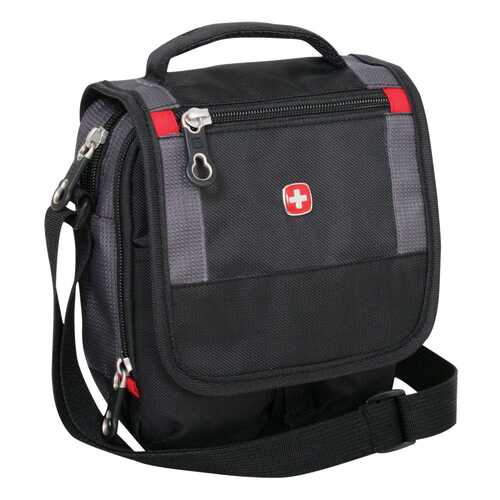 Сумка мужская Wenger Mini Boarding Bag черная в SELA