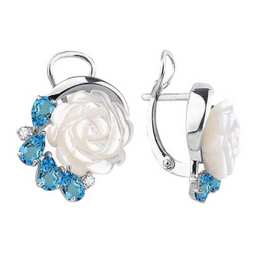 Серьги Aquamarine 4470605 в SELA