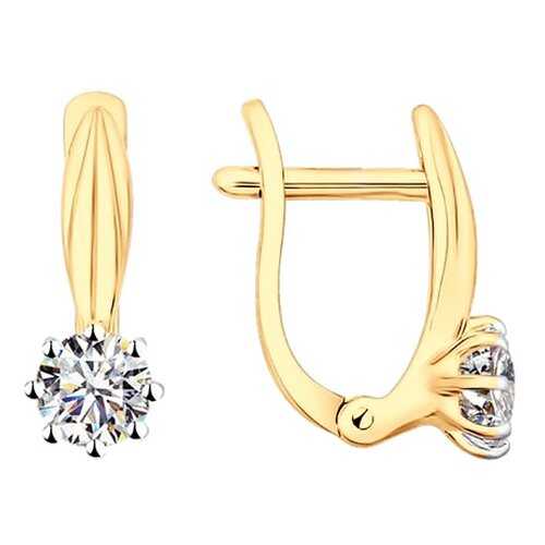Серьги SOKOLOV из серебра со Swarovski Zirconia 89020065 в SELA