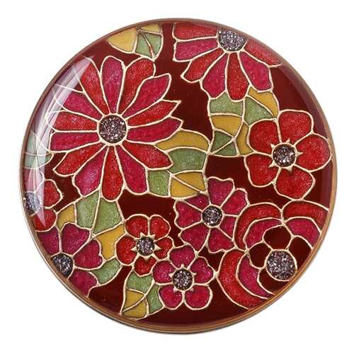Брошь женская Clara Bijoux F75398 красная в SELA