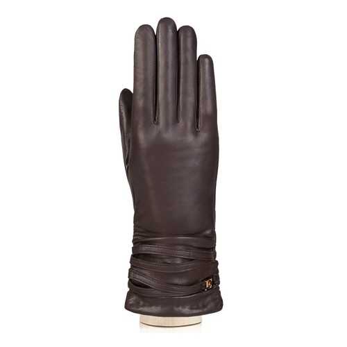 Перчатки женские Eleganzza IS336 коричневые 6.5 в SELA