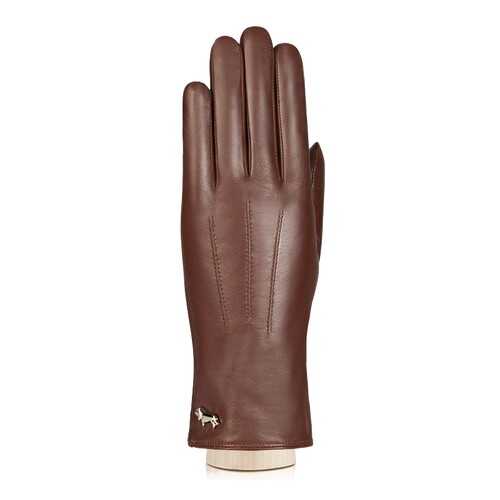Перчатки женские Labbra LB-4607 коричневые 6 в SELA