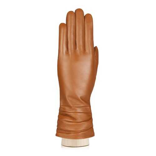 Перчатки женские Labbra LB-8228 коричневые 6.5 в SELA