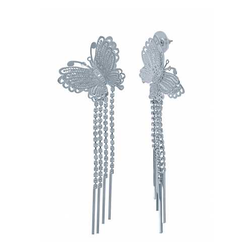 Серьги Corona style B002ELFA18063-SILVER в SELA