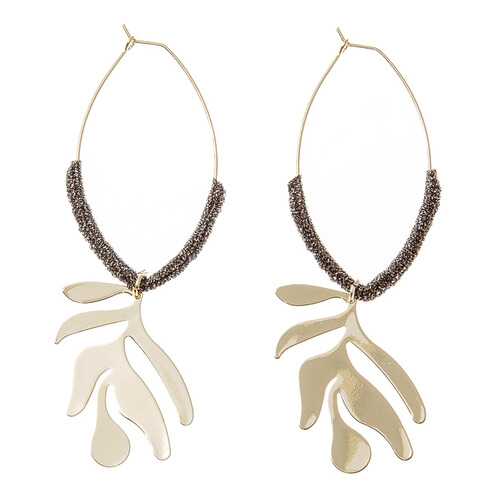 Серьги женские Asavi Jewel ER809011 золотистые в SELA