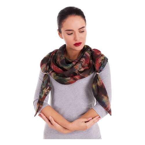 Шарф женский Le Motif Couture BK01-4 разноцветный в SELA