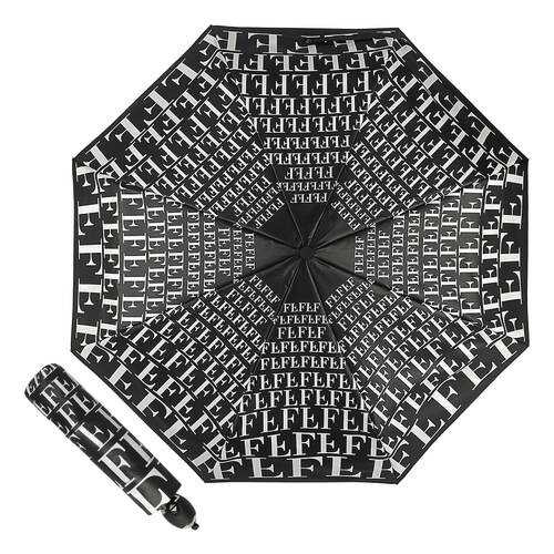 Зонт складной унисекс Ferre 6014-OC Ray Black в SELA