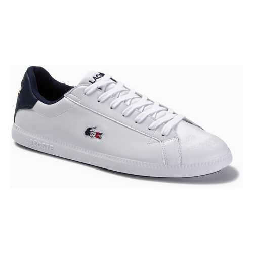 Кеды мужские Lacoste GRADUATE TRI1 SMA белые 44 RU в SELA