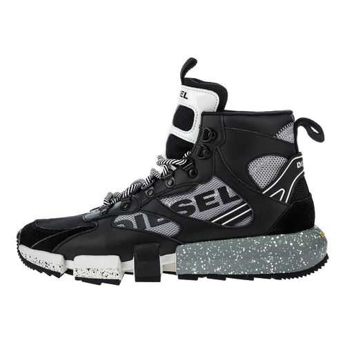 Кроссовки мужские DIESEL Y02113 P2732 черные 41 IT в SELA