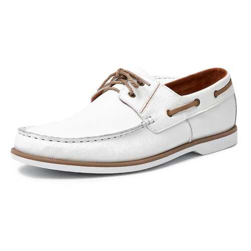 Мокасины мужские Alessio Nesca W1006205 белые 43 RU в SELA
