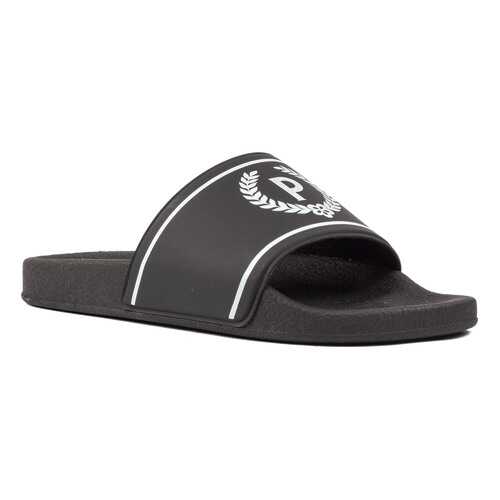 Шлепанцы мужские Pollini SB28142GOAUW0000 черные 45 RU в SELA
