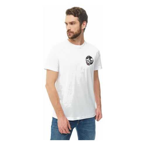 Футболка мужская DIESEL 00SASM 0091A 100 белая XXL в SELA