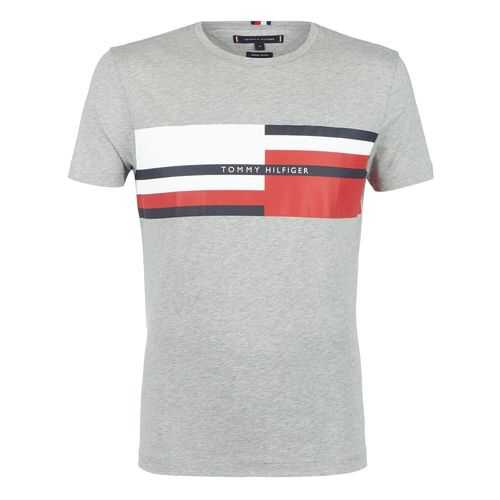 Футболка мужская Tommy Hilfiger MW0MW13332 серая XXL в SELA
