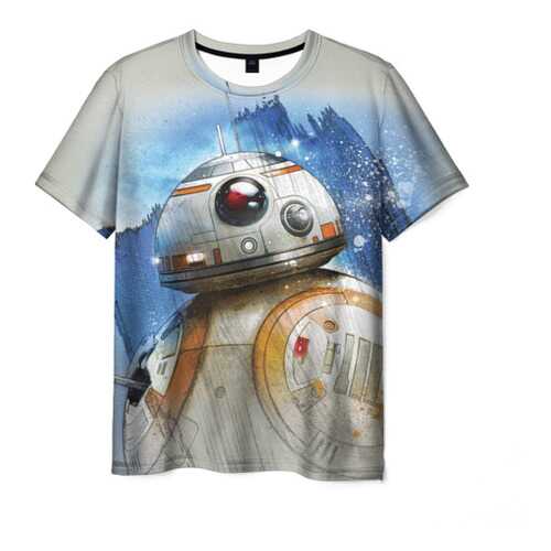 Футболка мужская ВсеМайки BB-8 разноцветная 4XL в SELA