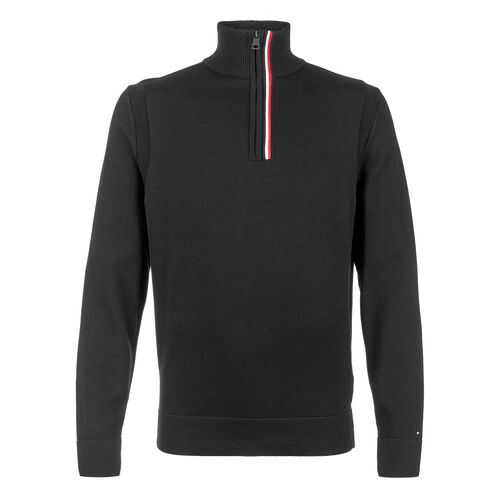 Джемпер мужской Tommy Hilfiger MW0MW12274 BDS черный 2XL в SELA