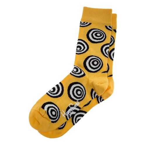 Носки мужские Happy Socks CRD01 желтые 36-40 EU в SELA