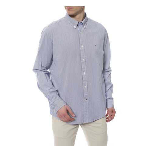 Рубашка мужская TOMMY HILFIGER .0887820622 472 голубая XL в SELA
