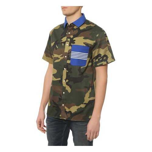 Рубашка мужская Tommy Hilfiger MW0MW06280 902 зеленая S в SELA