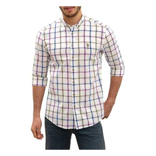 Рубашка мужская U.S. POLO ASSN. G081SZ0040KALEO белая S в SELA