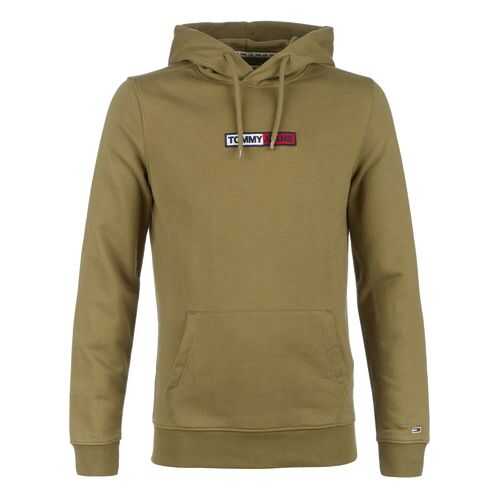Толстовка мужская Tommy Jeans DM0DM08063 хаки XXL в SELA