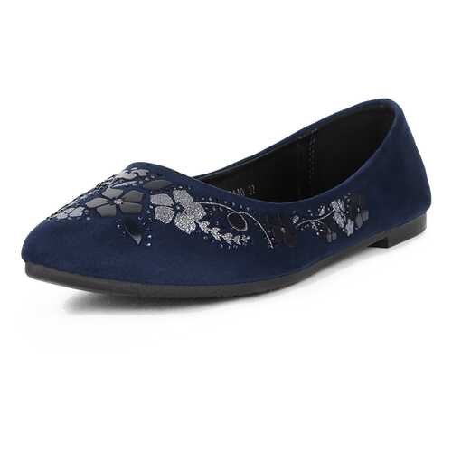 Балетки женские T.Taccardi 710018558 синие 40 RU в SELA