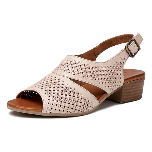 Босоножки женские Pierre Cardin TR-MN-030-20-3511 бежевые 38 RU в SELA