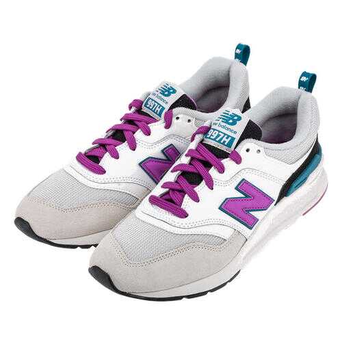 Женские кроссовки New Balance CW997HNA/B белые/серые/фиолетовые/бирюзовые/черные 35.5 в SELA