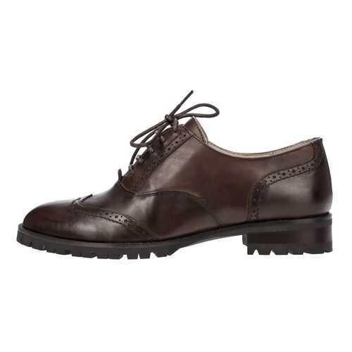 Полуботинки женские M.SHOES 445325132 коричневые 38 RU в SELA