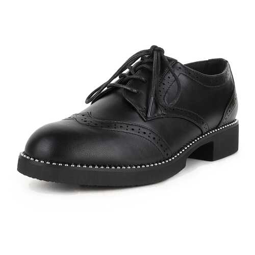 Полуботинки женские T.Taccardi K0567LC-2 черные 40 RU в SELA