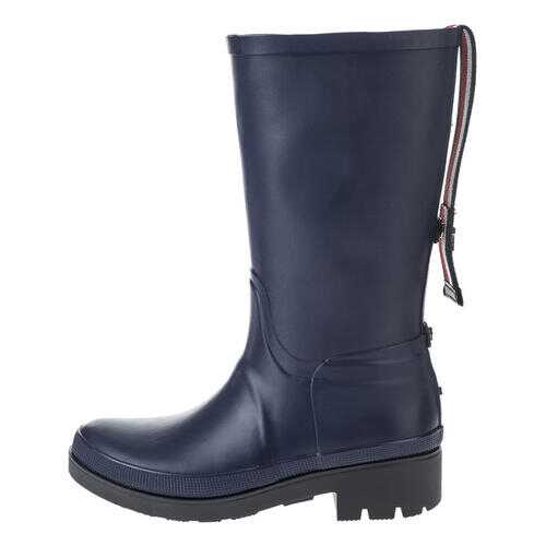 Резиновые сапоги женские Tommy Hilfiger FW0FW04583 синие 36 US в SELA
