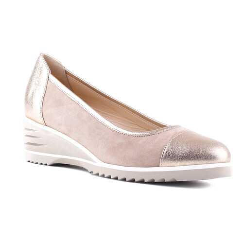 Туфли женские Donna Soft DS0769SB бежевые 35 RU в SELA
