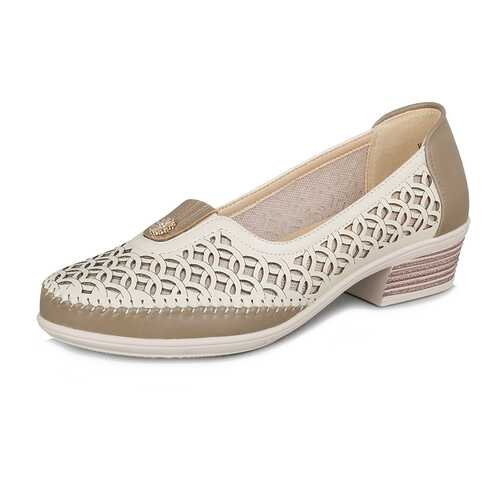 Туфли женские T.Taccardi HTY20SS-20 бежевые 36 RU в SELA