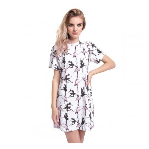 Ночная сорочка женская MARENGO TEXTILE Балерины белая M в SELA