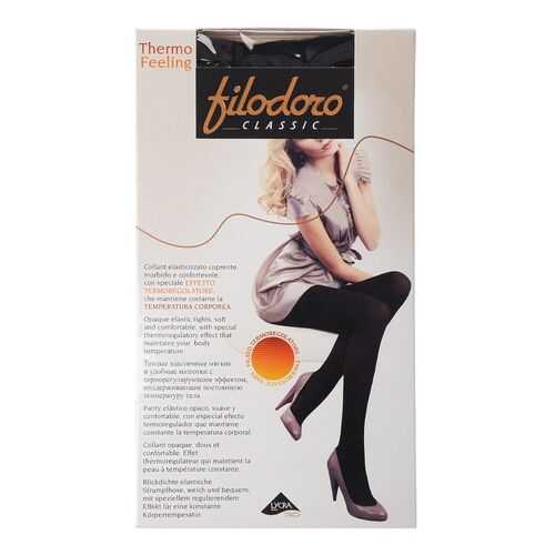 Колготки Filodoro Classic THERMO FEELING 100/Nero/4 (L) в SELA