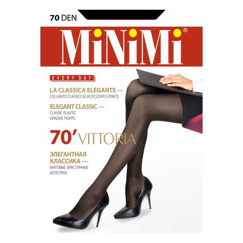 Колготки MiNiMi VITTORIA 70, nero, 3/M в SELA