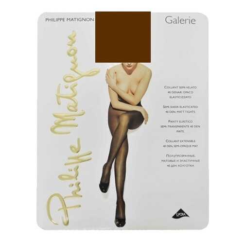 Колготки Philippe Matignon GALERIE 40 / Cappuccio (Шоколад) / 3 (M) в SELA