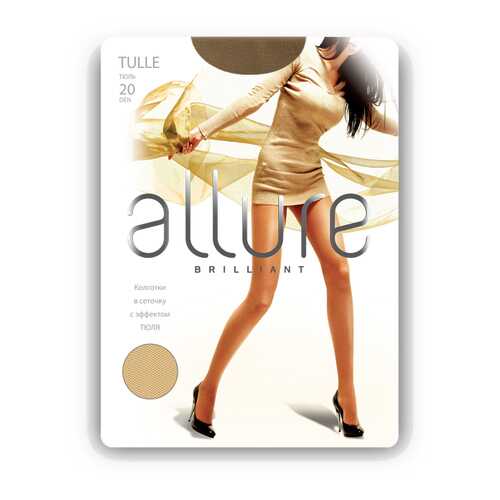 Колготки женские ALLURE ALL TULLE 20 телесные 4 в SELA