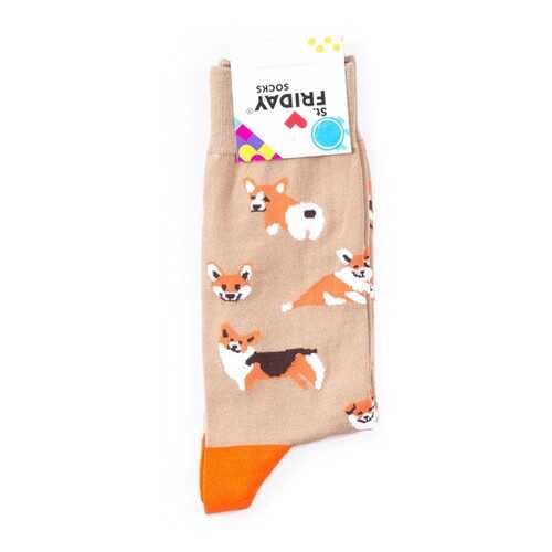 Носки St.Friday Socks Корги разноцветные 42-46 в SELA
