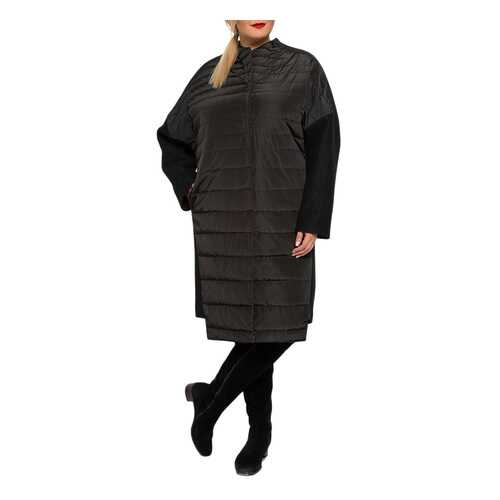 Пальто женское KR 7703 черное 48 RU в SELA