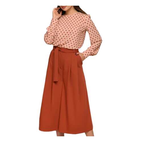 Блуза женская D&M by 1001DRESS 0112007-01686PD розовая L в SELA