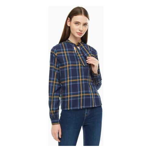 Блуза женская TOM TAILOR Denim синяя в SELA