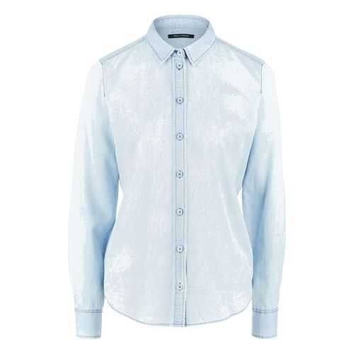 Рубашка женская Marc O’Polo 088742009/865 синяя 42 EU в SELA