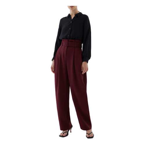 Брюки женские ZARINA 328214714 красные 48 в SELA