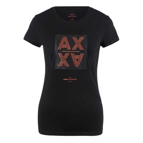 Футболка женская Armani Exchange 3HYTAQ YJ73Z черная L в SELA