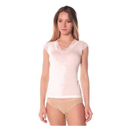 Футболка женская BlackSpade BS1348 белая 2XL в SELA